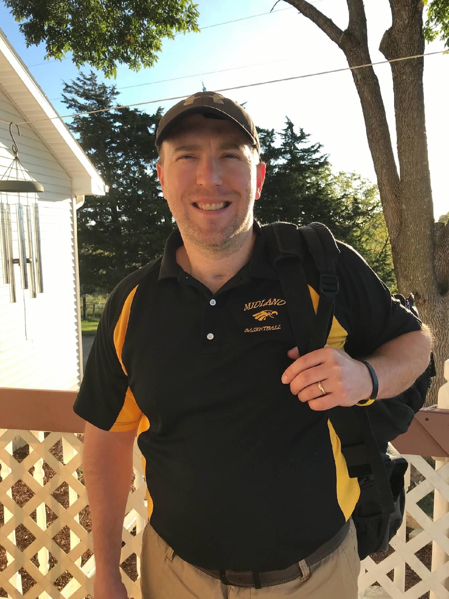 Nathan Becker before school